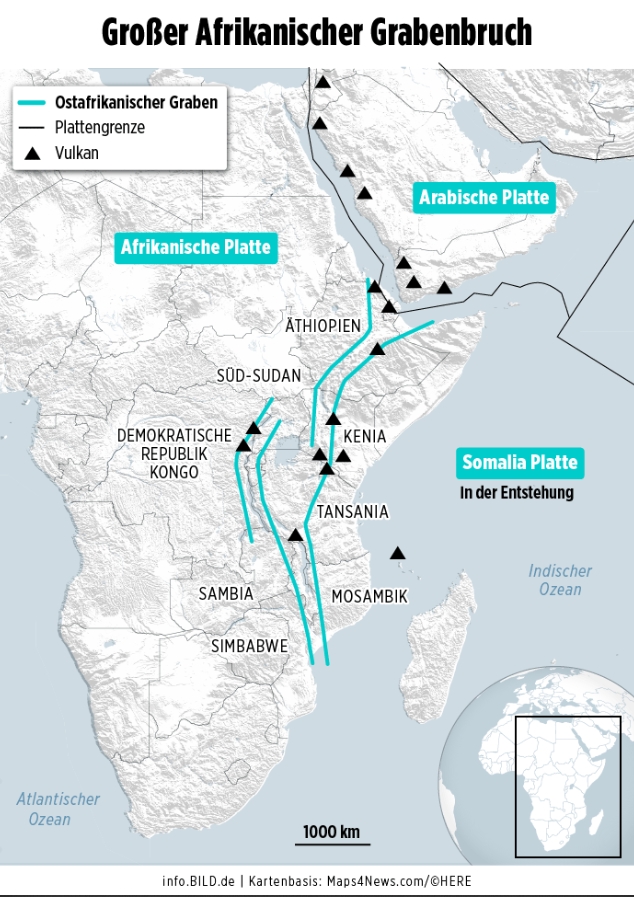 У Африці з'явився розлом, який може створити новий океан - що кажуть вчені